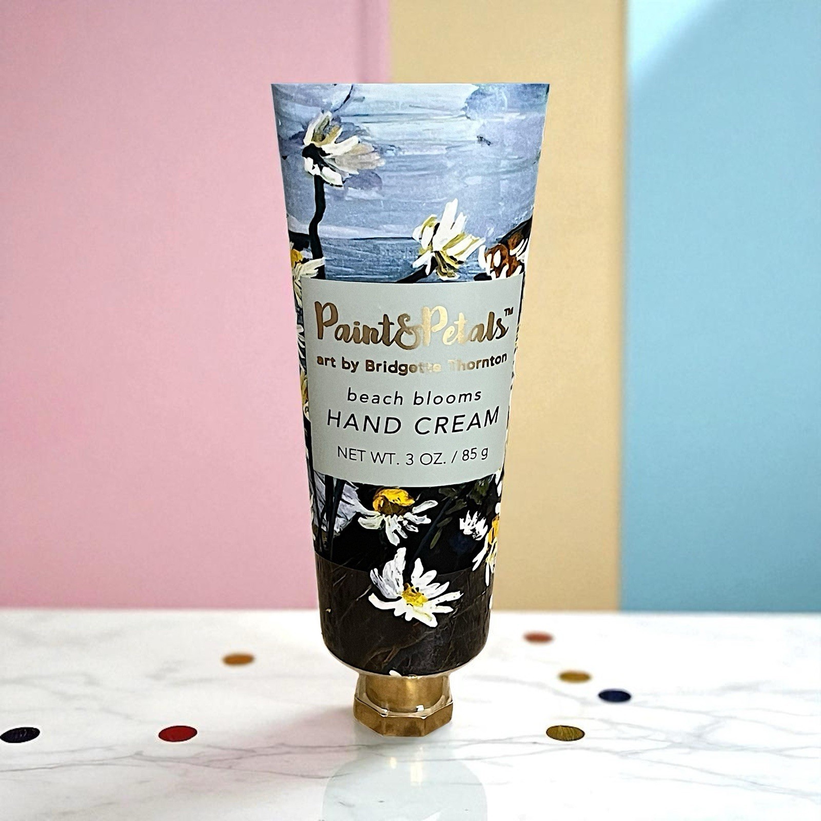 Paint &amp; Petals Beach Blooms Hand Cream 3 Oz New Without Box &amp; Sealed - $17.33