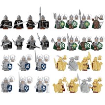 30pcs The Lord of the Rings Dol Amroth Rohan Elves Middle Earth Army Minifigures - £42.35 GBP