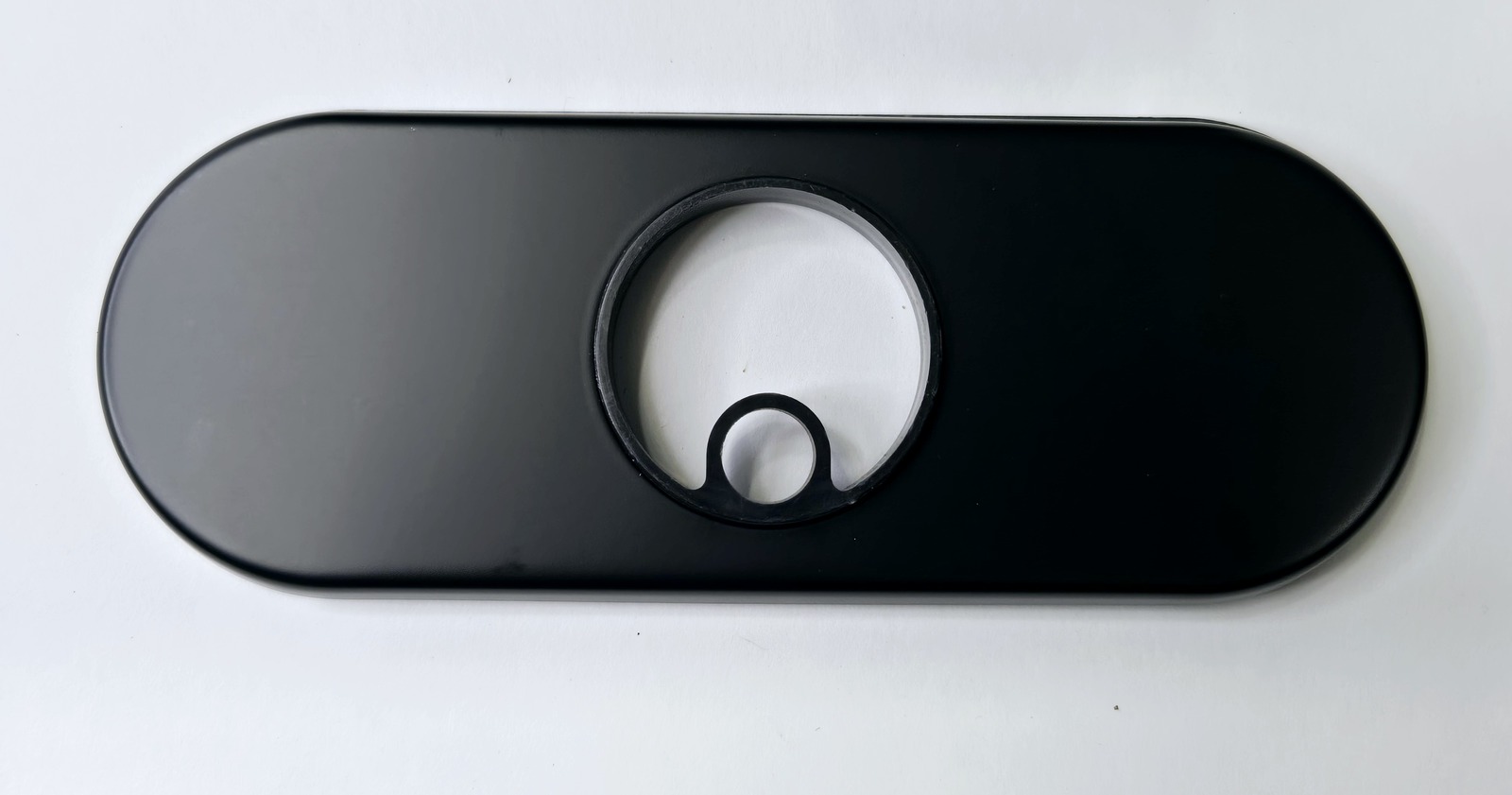 Signature Hardware SHLZ4DPMB Lentz Deck Plate - Matte Black - $15.90