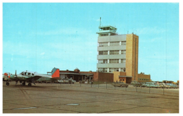 Sioux City Municipal Airport Administration Building Airport Postcard - £7.72 GBP