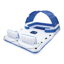 Bestway Hydro-Force Tropical Breeze 6 Person Inflatable Party Island Water Float - £219.54 GBP