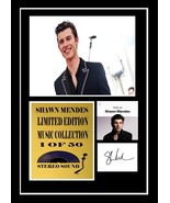 SHAWN MENDES   SIGNED  MOUNT  FRAMED 776 - £13.62 GBP