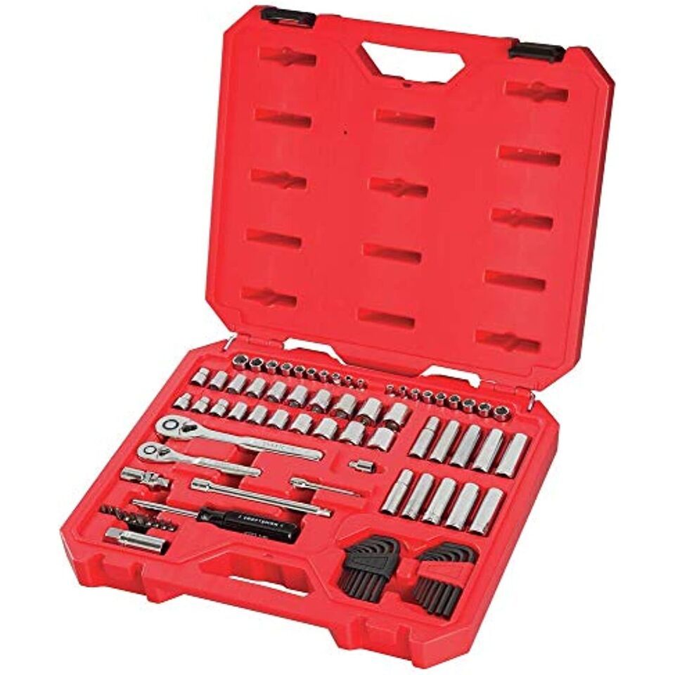 CRAFTSMAN Mechanics Tool Set, SAE / Metric, 1/4-Inch Drive, 83-Piece (CM... - $117.81