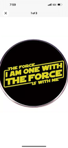 “I Am One W/ The Force” Metal Enamel Pin Badge - New Rogue One Movie Quo... - $6.00