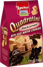 Loacker Blackcurrant Quadratini, 7.76 oz - £8.12 GBP+