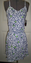 WOMEN&#39;S/JRS Lost Entertrises Sundress Blue Sun Dress New - £21.32 GBP