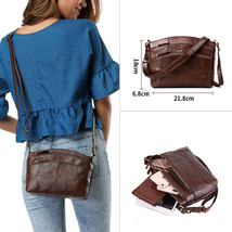Legend Multi Pockets Vintage Genuine Leather Bag Female Small Women Handbags Bag - £61.67 GBP