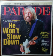 Tom Petty, Sean Hayes in Parade Magazine Apr 25, 2010 - $5.95