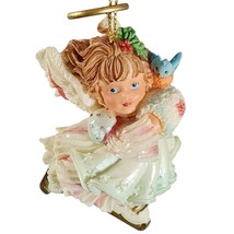 Ashton-Drake WISHING YOU A JOYFUL SPIRIT #25030 Holly Day Angel Ornament... - $175.21 MXN