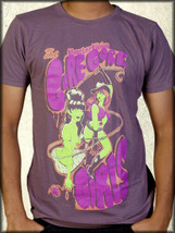 MonsterVision Gore Gore Girls Zombie B-Movie 50s Inspired Mens T-Shirt Purple - £14.68 GBP