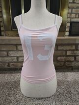 Rue 21 Streetwear Society Y2K Cami Tank Top Womans Sz Medium Sporty Coqu... - $24.75