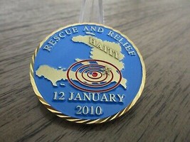 USN USAF Army Team Haiti Global Response Rescue and Relief 2010 Challeng... - £22.57 GBP