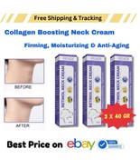 3 x 40 gr | Collagen Boosting Neck Cream – Firming, Moisturizing &amp; Anti-... - $922.02 MXN