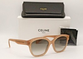 New Celine Cl 40167I 74F Pink Gold Gradient Authentic Frames Sunglasses 55-19 - £186.81 GBP