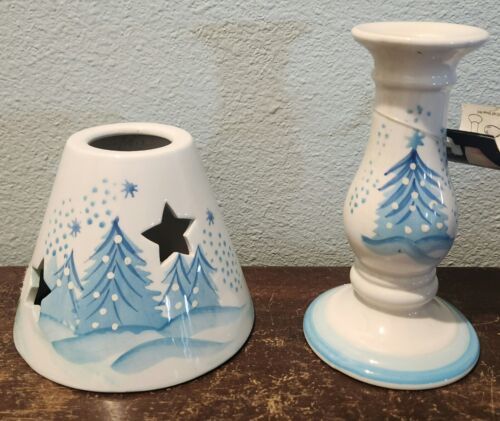 Candle Magic Candle Lamp Shade and Taper Candle Holder 2 Pcs. - $9.90