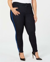 YSJ Womens Plus Size Blue Zip Ankle Stirrup Skinny Jeans, Various Sizes - £36.77 GBP