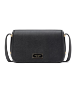 Kate Spade Liv Leather Messenger Crossbody bag ~NWT~ Black - $222.75