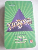 Tribond Game New Sealed in Metal Tin  2005 Mattel with Magnetic Pawns - $8.99