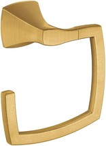 Moen YB5186BG Voss Collection Bathroom Towel Ring, Brushed Gold - $44.87