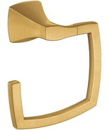 Moen YB5186BG Voss Collection Bathroom Towel Ring, Brushed Gold - $44.87