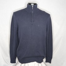 Men&#39;s Sweaters Prince &amp; Fox Men&#39;s 1/4 Zip Sweater for Men Blue XXL - £11.13 GBP