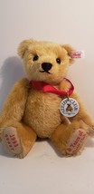 Steiff Club Sonderedition 2002 Teddy Bear 10 Years Anniversary 9&quot; Jointed - $59.99