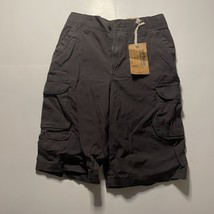 Urban Pipeline Boys Cargo Shorts Size 10 Dark Grey New With Tags - $19.99