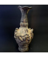 Antique Bronze Vase Han Dynasty Antique Bronze Ornament Crafts figurine ... - $221.88 CAD