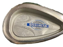 Callaway X-14 Steelhead Sand Wedge 55* Men&#39;s RH Stiff Steel 35 Inches Ni... - $38.50