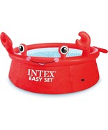 Intex - Happy Crab Inflatable Pool, 6 Foot Diameter, 232 Gallon Capacity... - £88.23 GBP