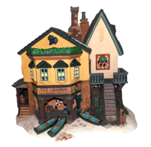 Vtg Dept 56 Dickens Village The Grapes Inn Lighted Building 1996 Collectible - £31.03 GBP
