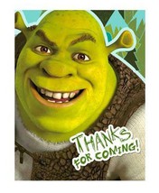 Shrek 4 Ever After Thank You Cards 8 Per Package Birthday Party Supplies NEW - £3.12 GBP