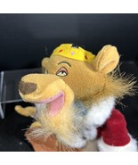 New Disney Store Robin Hood Prince John Bean Bag Plush Lion 9" - $9.89