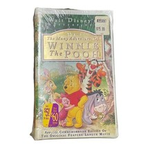 The Many Adventures Of Winnie The Pooh VHS Disney Masterpiece Factory Se... - £10.35 GBP