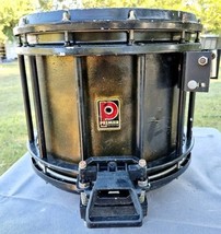Premire Marching Snare Drum Painted Black &amp; Gold14&quot;×12&quot; Parts/ Repair #2 - $129.99