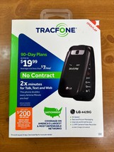 Tracfone Lg 442BG Flip Phone Battery Standard 1600mAh Model LGIP-531A 3G - Nob - $32.95