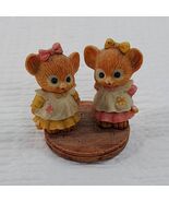 Vintage Enesco Miceville Sissy and Missy Shopmouse Figurine 870692 Shop ... - €16,28 EUR