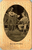 Vtg Cartolina 1911 Gaumont -mary Ann o&#39;Houlihan Fumetto Unp Goffrato Cartolina - £8.96 GBP