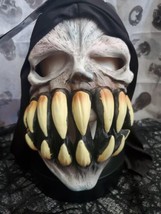 Deadly Teeth Ghoul Halloween latex mask By Americana Halloween Ghouls Night Out - £10.38 GBP
