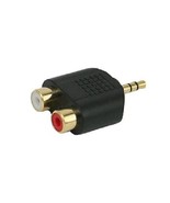 3.5mm Audio Stereo Male Plug to 2 RCA Stereo Jack Female Splitter Adapte... - $4.08 CAD