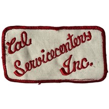 Vintage Cal Servicecenters Inc. Embroidered Patch Gas Station Uniform Se... - $8.15