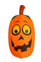 USED 10 Foot Tall Halloween Inflatable Funny Cute Pumpkin LED Lights Decoration - £59.32 GBP