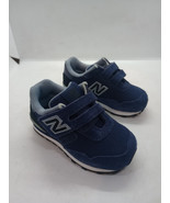 New Balance 515 IV515CP Blue Suede Shoes Baby Boy Size 5 M - $14.85