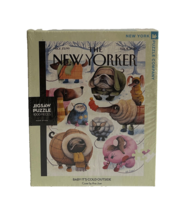 New Yorker &quot;Baby It&#39;s Cold Outside&quot; Feb 2010 Cover 1000 Piece Puzzle, Brand New - £17.39 GBP