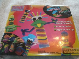 Vintage Quincrafts Sand Creations - Sand Critters - 5 Critters # 60700  NIB - $406.72 MXN