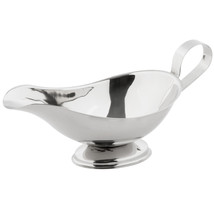 Royal 8 oz Stainless Steel Gravy Boat - £9.36 GBP