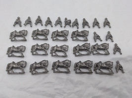 Lot Of (18) 7 Years War French Cavalry Metal Miniatures 1&quot; - $31.67