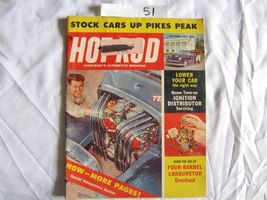 Hot Rod Magazine September 1957 '57 Ford '55 Bel Air '56 Chevy Pickup - $28.70