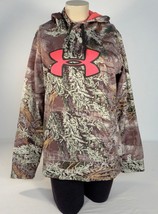 Under Armour UA Hunt Coldgear Realtree Camo Hooded Sweatshirt Hoodie Wom... - $89.99