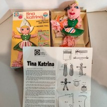 Vtg 1971 Crafts By Whiting Milton Bradley Tina Katrina Doll -Completed Doll - £13.97 GBP